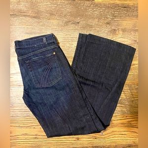 7 for all mankind dojo jeans size 31x32